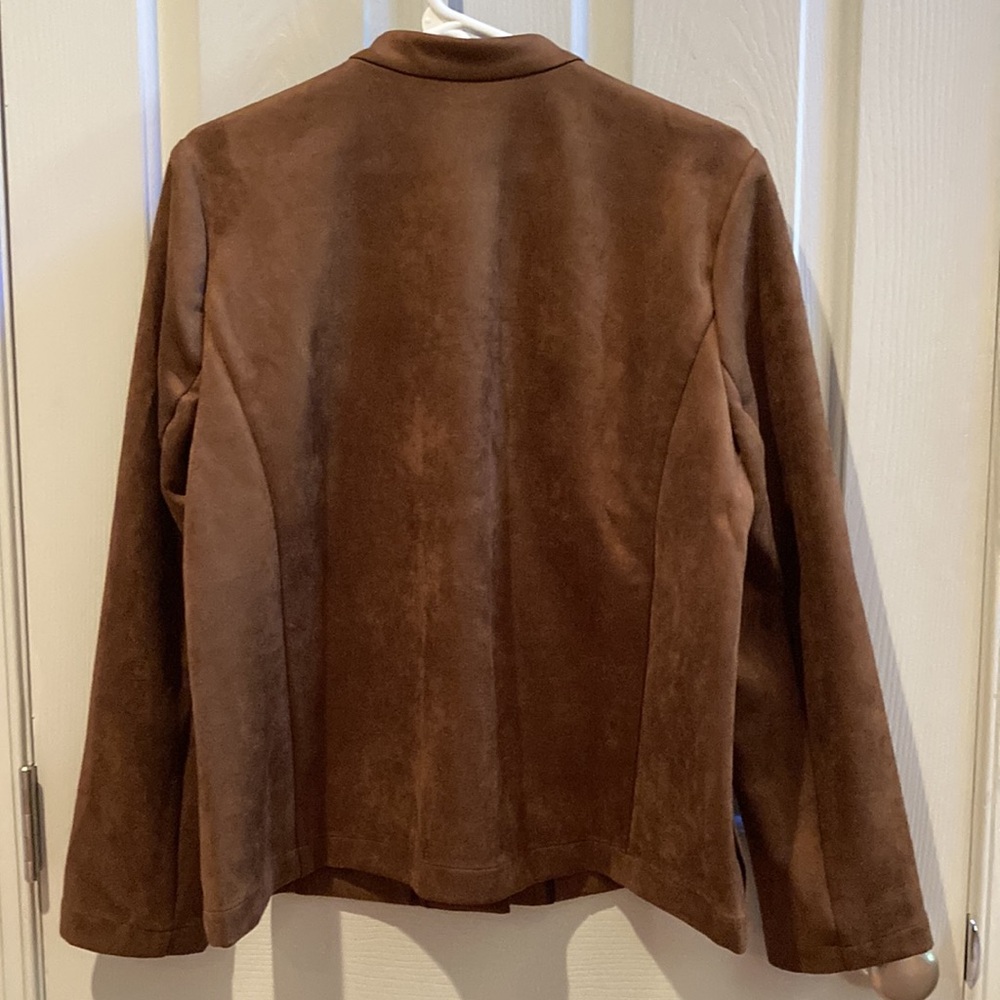 EUC J.Jill brown jacket - Picture 2 of 5